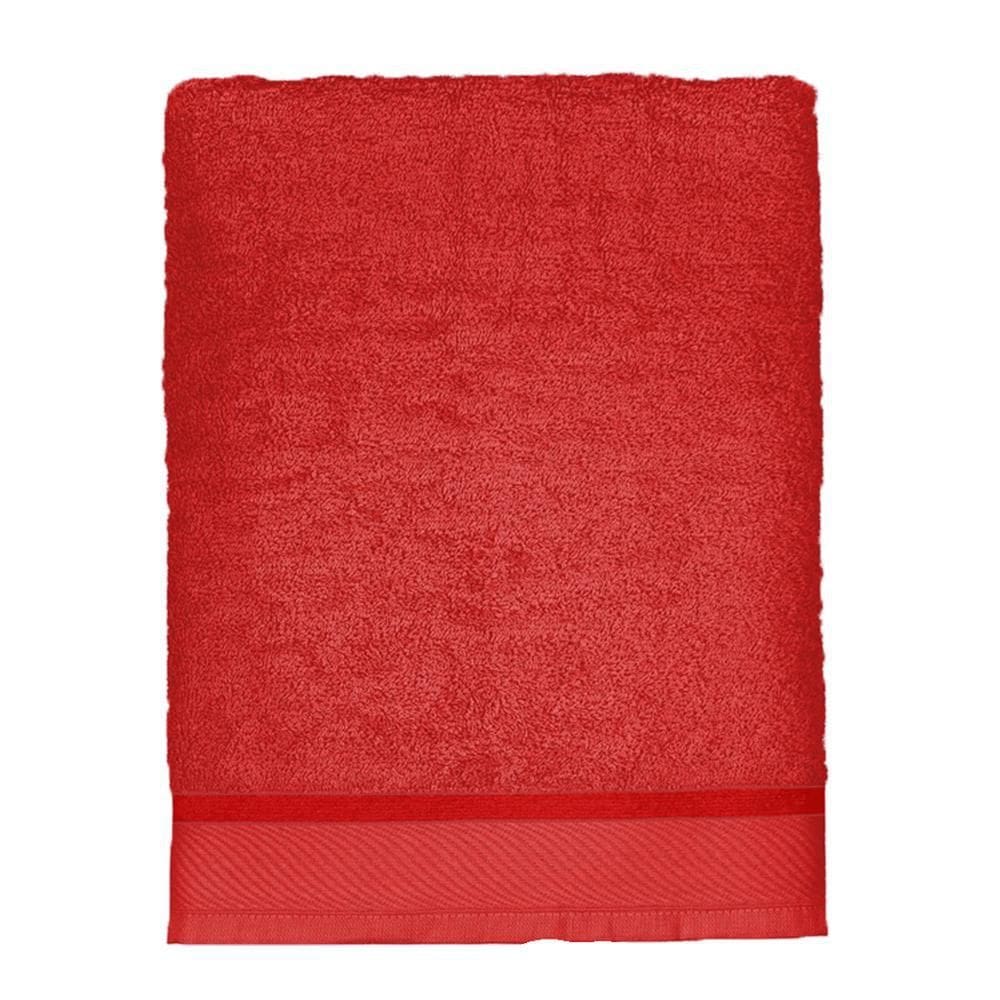 Toalha De Rosto Eleganz Lm Peter Vermelho