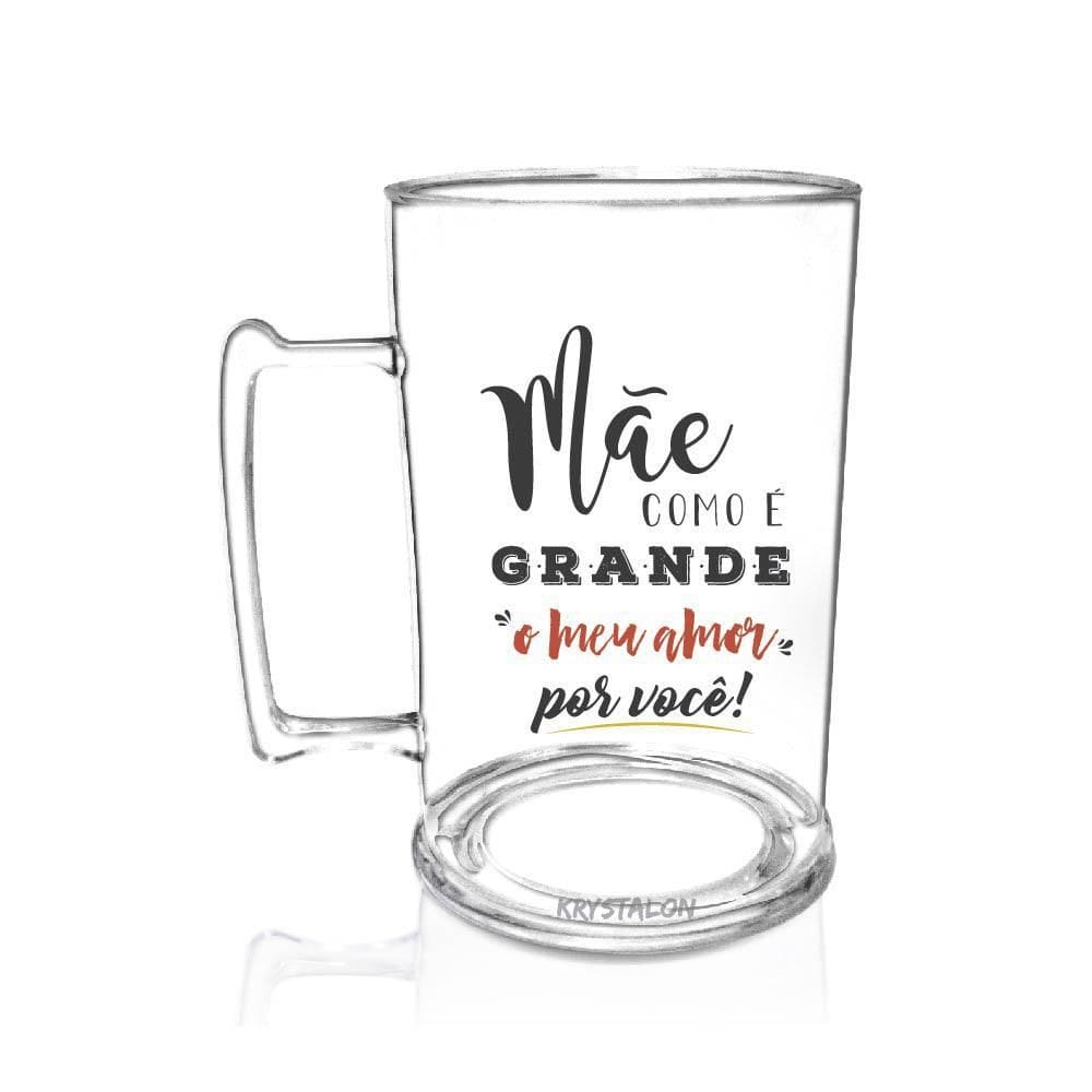 Caneca Chopp Personalizada Para Dia Das Mães - Meu Amor