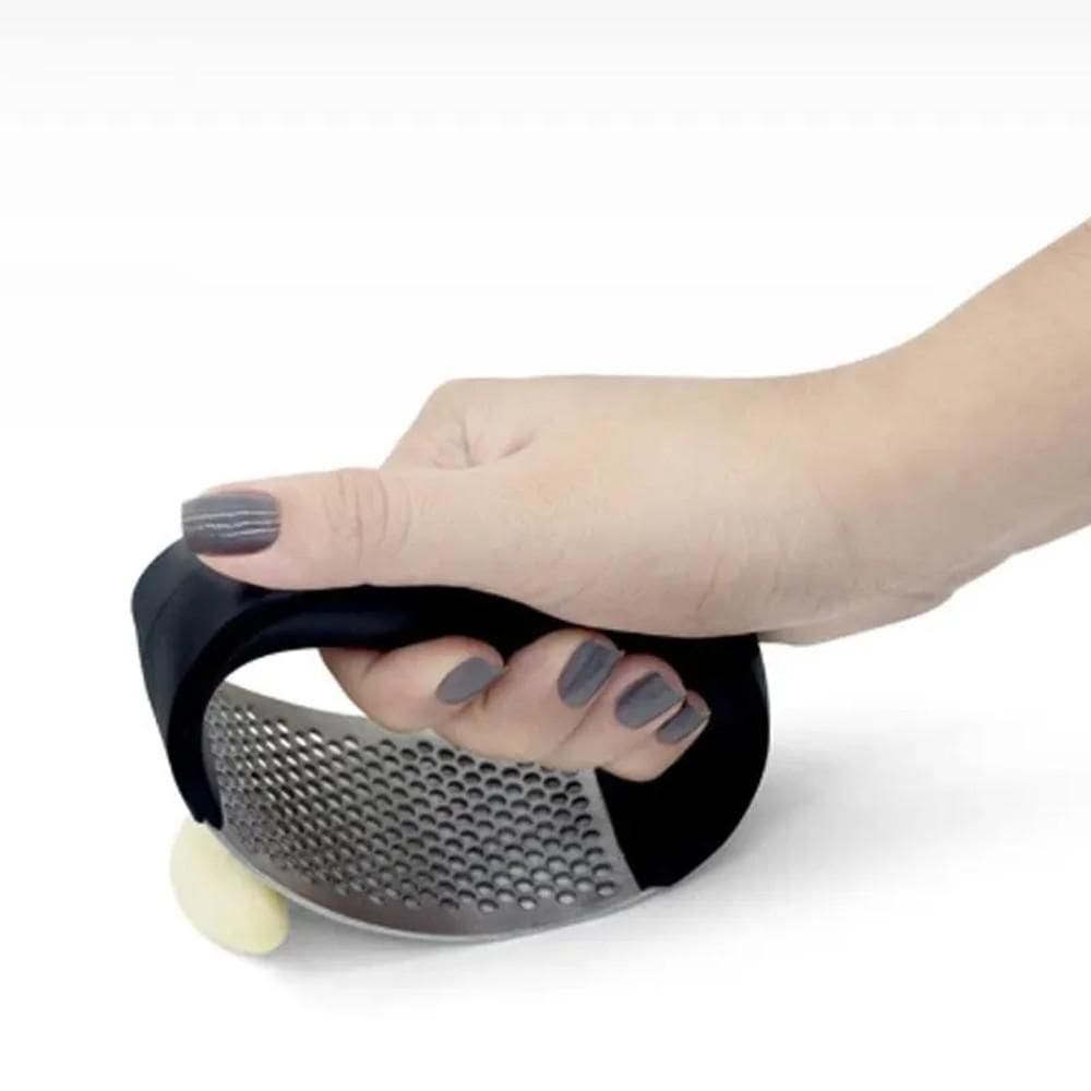 Espremedor de Alho Inox Manual - Amassador Triturador