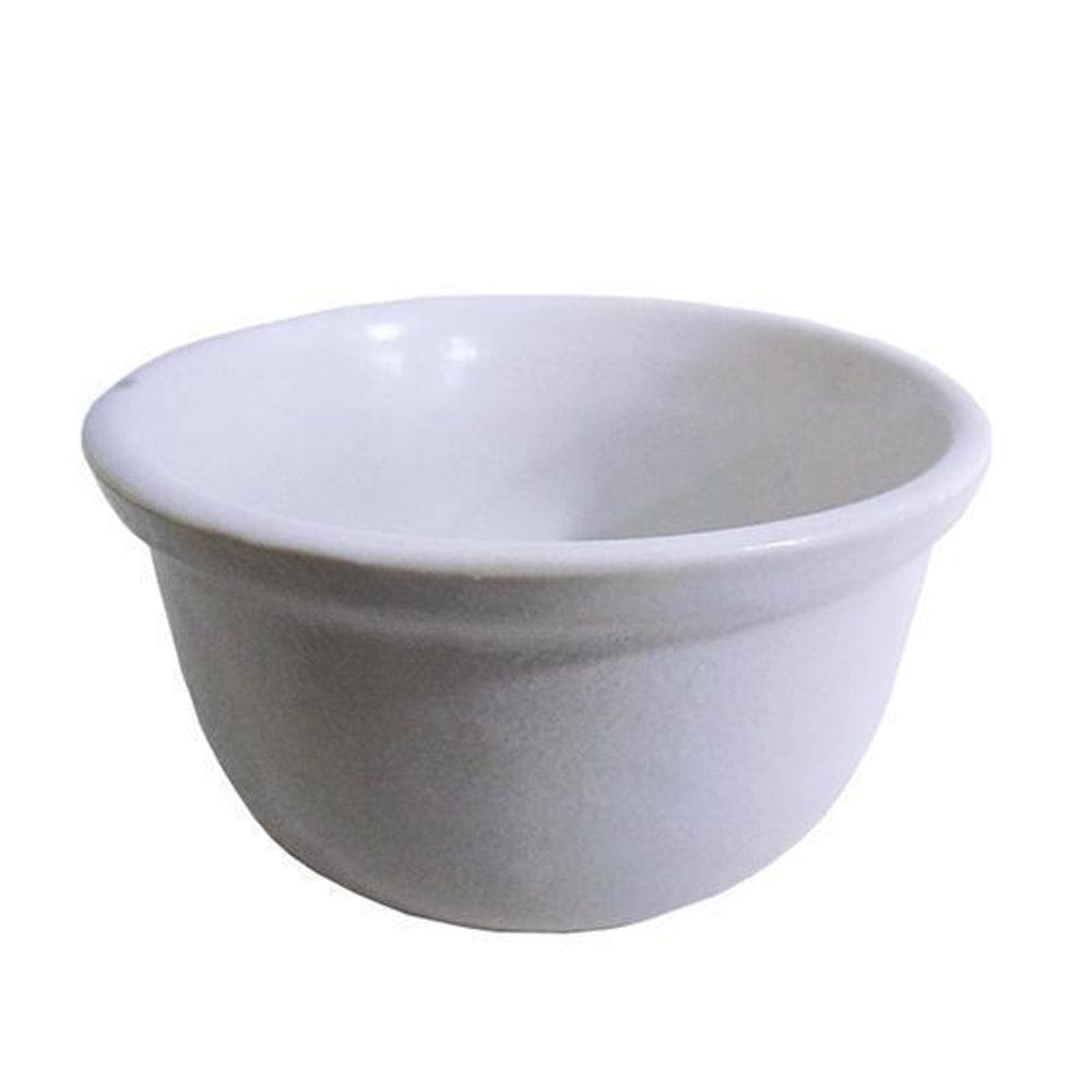 Tigela Cumbuca De Porcelana Redonda Branca Media 250Ml
