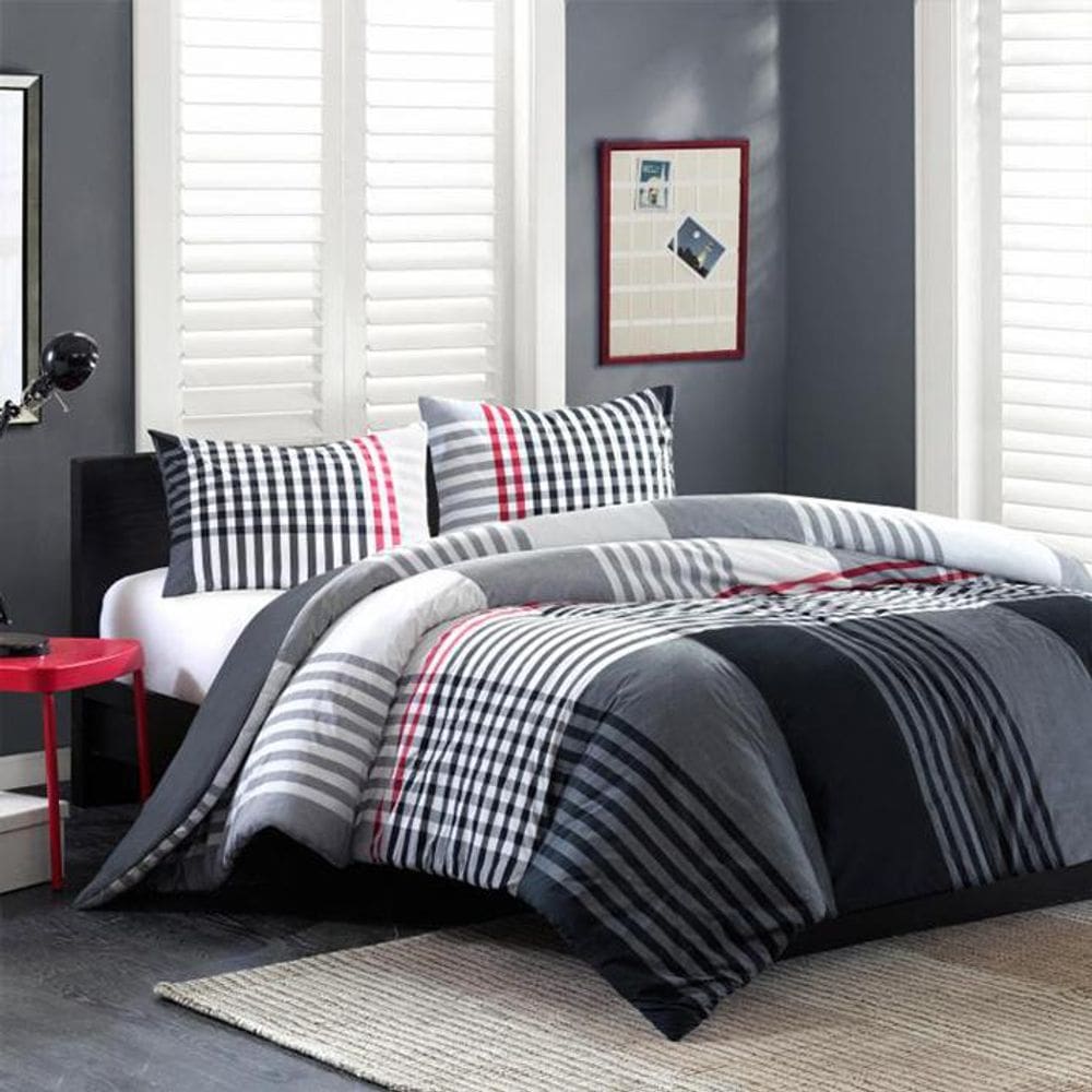 Edredom Casal Comum Max Mais 2 Fronhas Em Gabardine