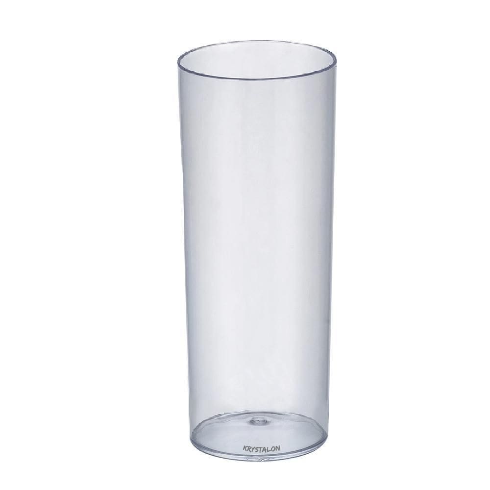 Copo Tubo 300Ml Acrílico Ps Krystalon