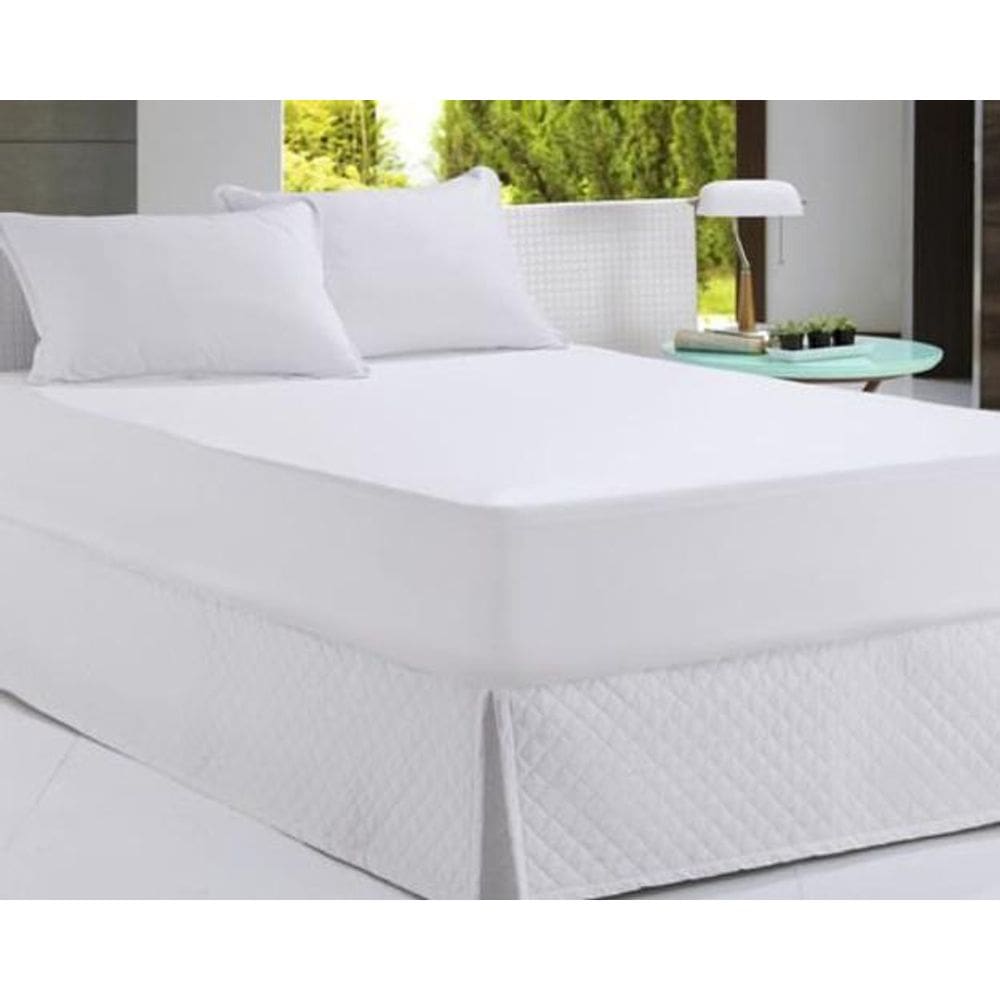 Protetor Colchão Altenburg Malha Impermeável King Branco