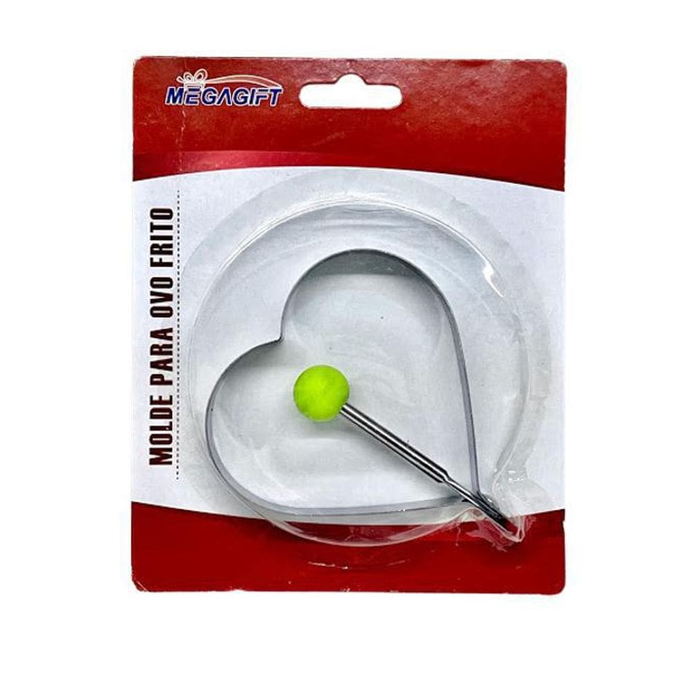 Molde Divertido Para Ovo Frito Chapa E Frigideira Inox
