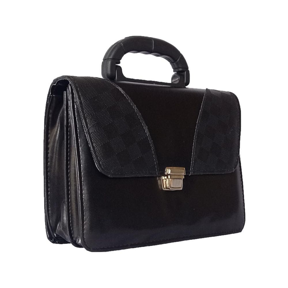 Pasta Executiva Ccb Dupla Ap Liso Com Quadriculado F1 Preto R1815