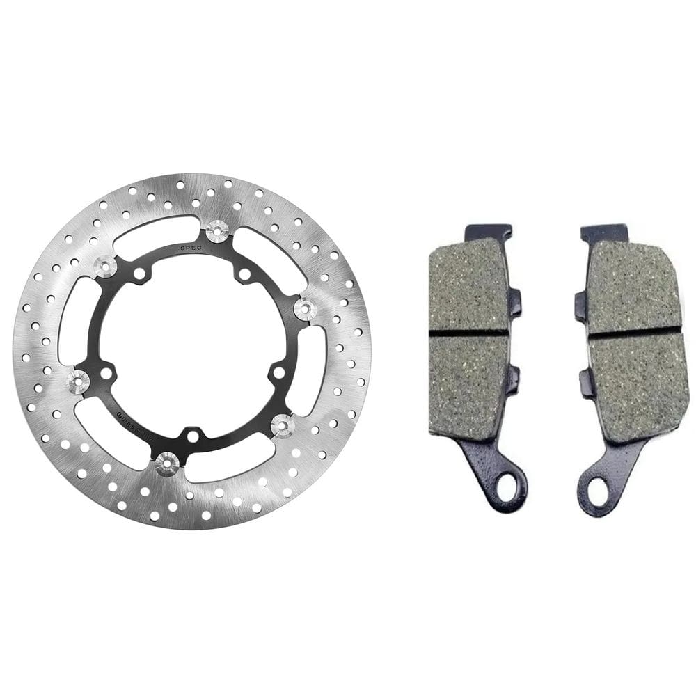 Disco De Freio + Pastilha Spec Moto Mt03 2016 A 2022 R3 Melhor Preço 1º Linha