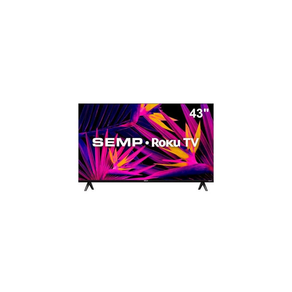Smart Tv Semp R6610 43” Roku HD Wifi Dual Band
