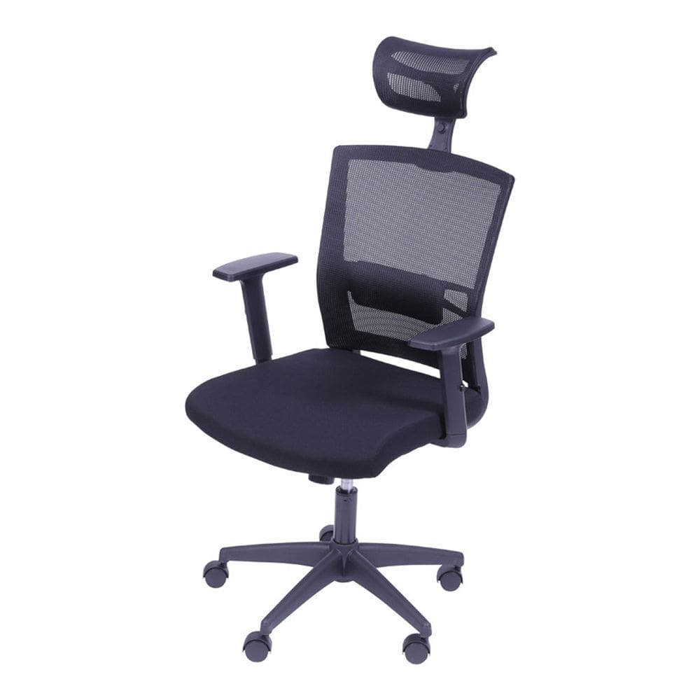 Cadeira Ergonômica para Escritório Presidente Preta 3317