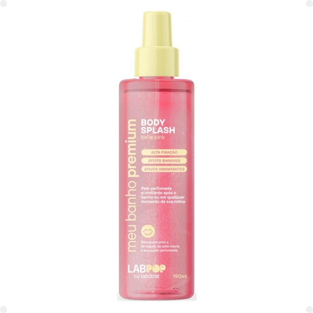 Body Splash LabPop by Labotrat Meu Banho Premium Belle Pink 190ml