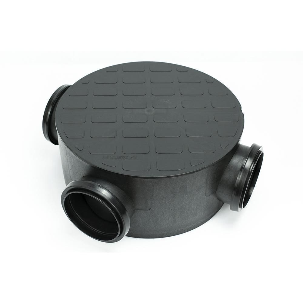 Caixa De Inspeção Dn100 Passagem Esgoto Interligação Tampa R