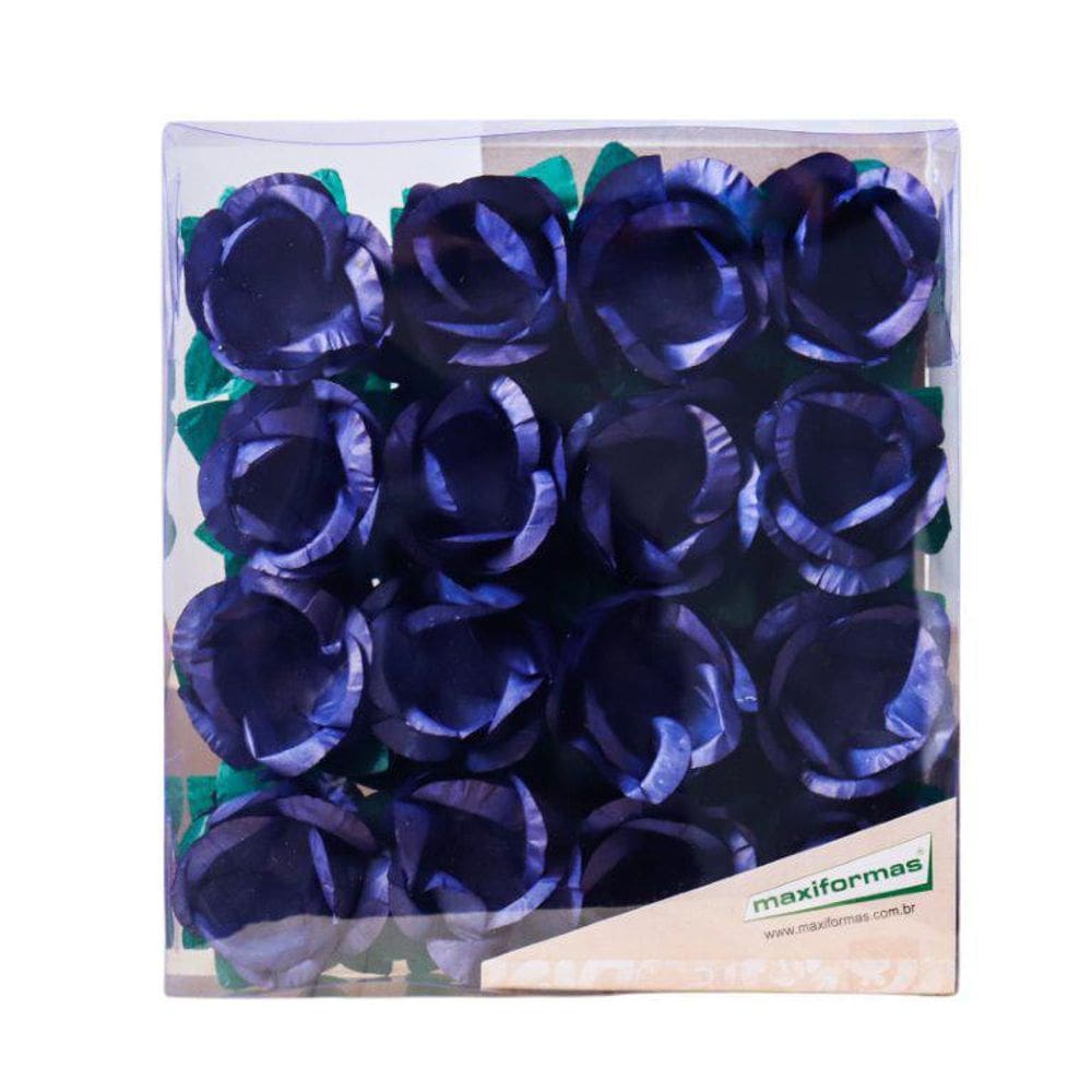 Forminha La Rose Pint Artesanal Blue Jeans 30 Unidades