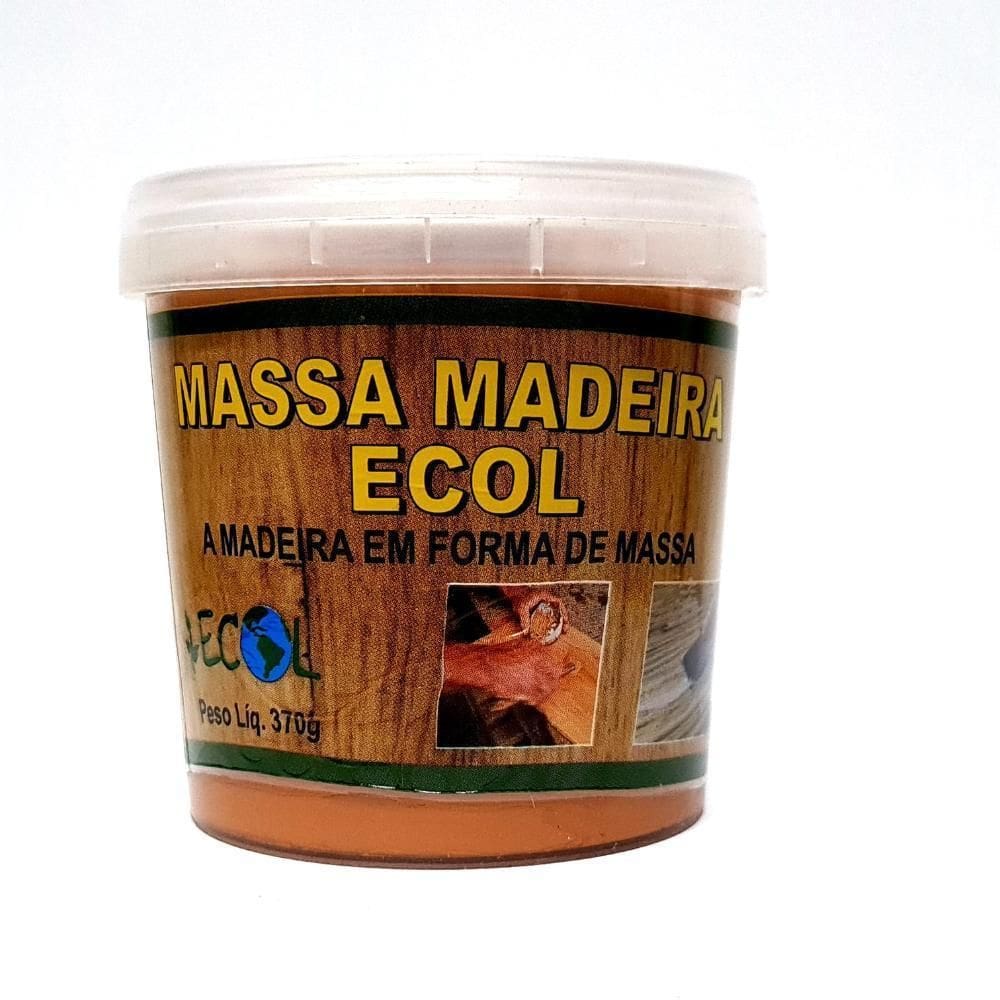 Massa Para Calafetar Madeira Retok Acrilica 370 Gr Mogno