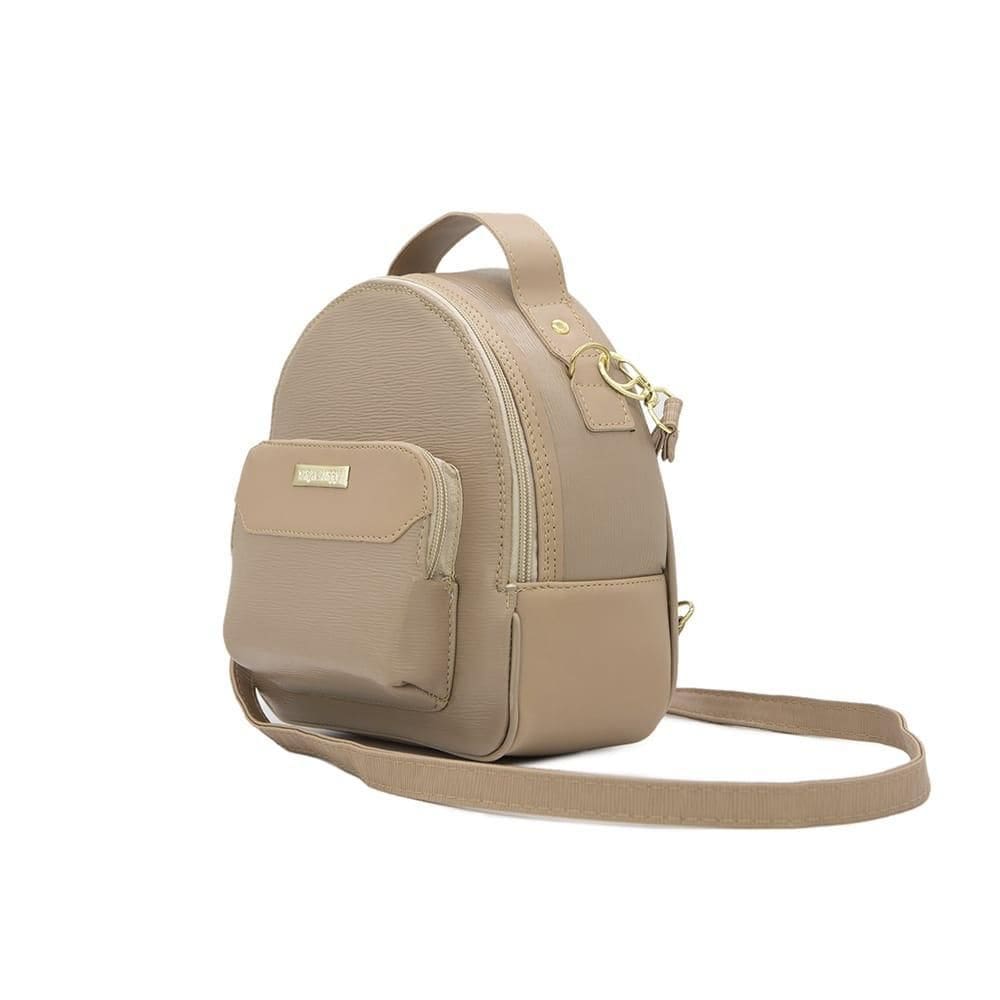 Mochila E Bolsa Transversal Yara Lanrry Bege
