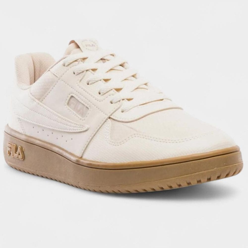 Tênis Couro Fila Acd Classic Masculino - Bege