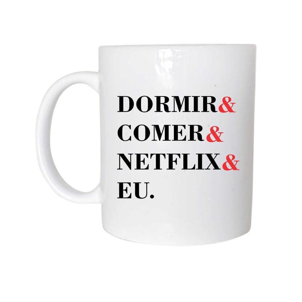 Caneca Temática Netflix 2 Polímero 325Ml