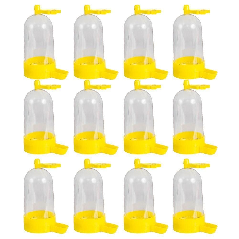 Bebedouro Para Sabiá 300ml Kit Com 12 Unidades