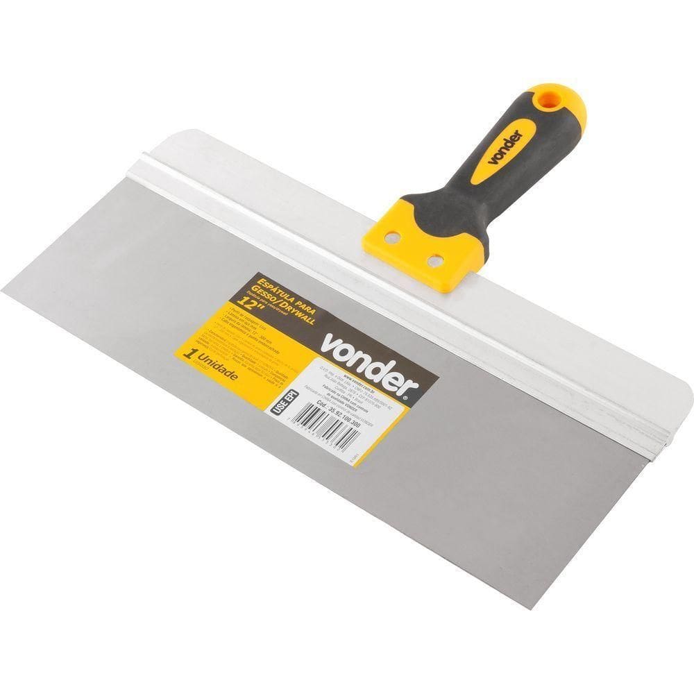 Espatula Para Gesso Drywall 12” - Vonder