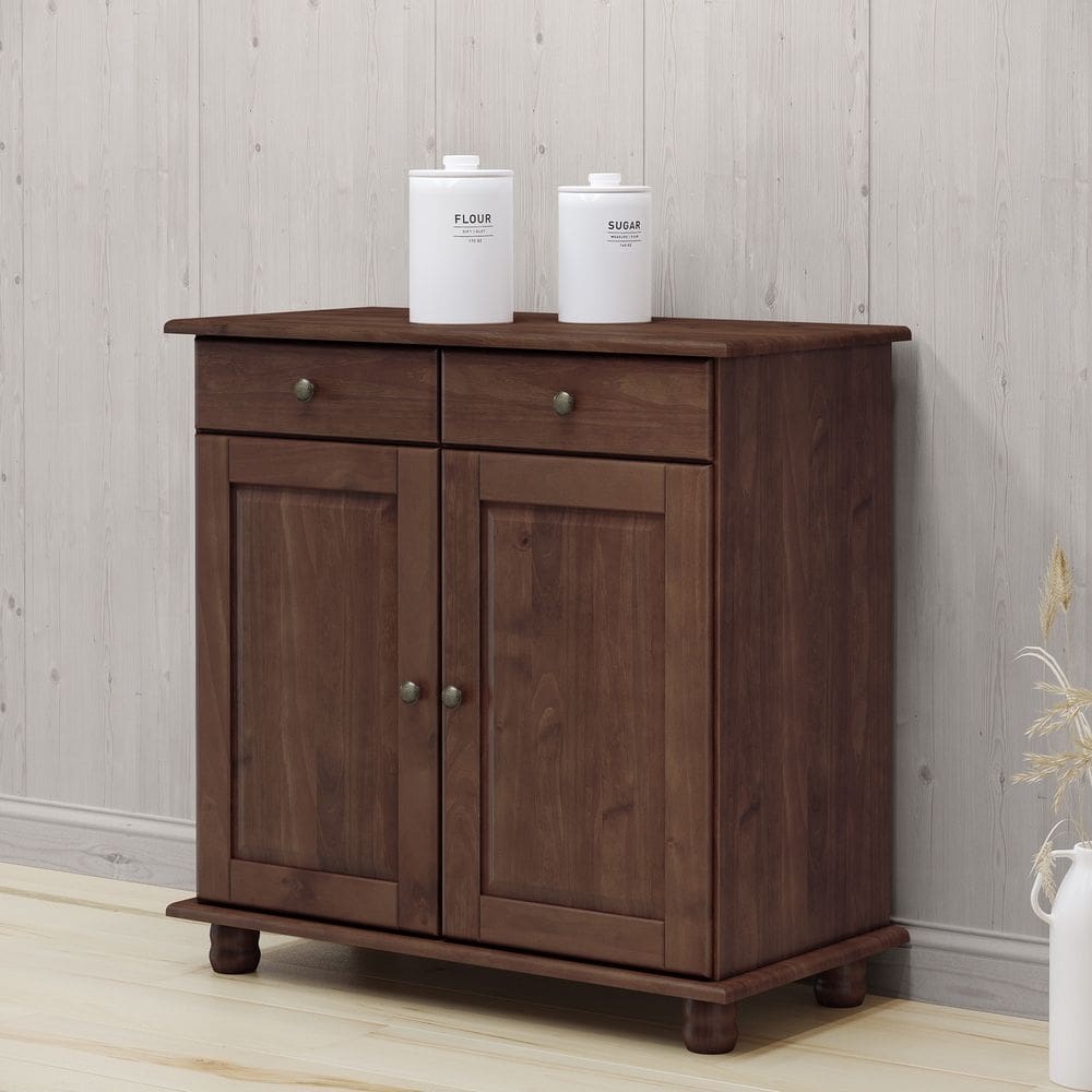 Balcão Cozinha 2 Portas Madeira Maciça Pura Bancada Armário