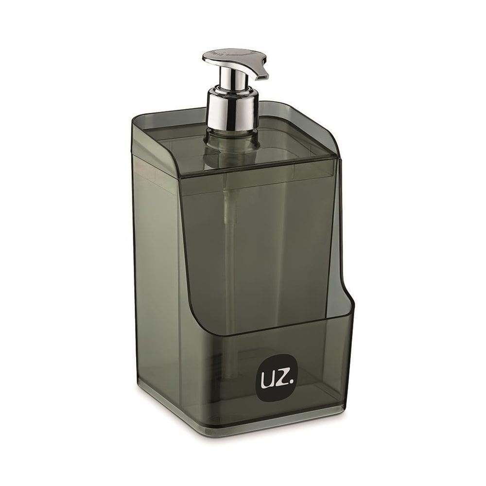 Porta Detergente Slim 500Ml Preto Translúcido Uz