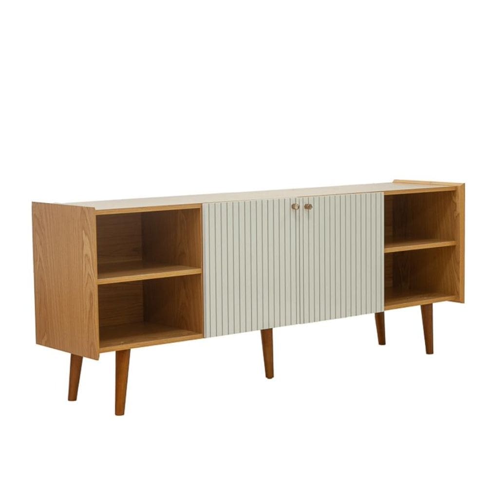 Rack para Tv Genialflex Branco Laca Brilho 100% Mdf