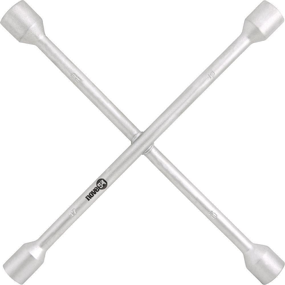 Chave De Roda Tipo Cruz 17x19x21x23mm Aço Carbono - Nove54
