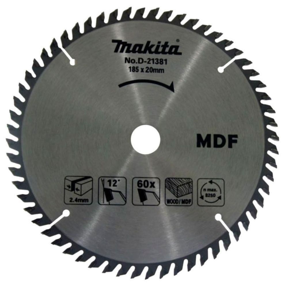 Lamina De Serra Tct 185x20x60