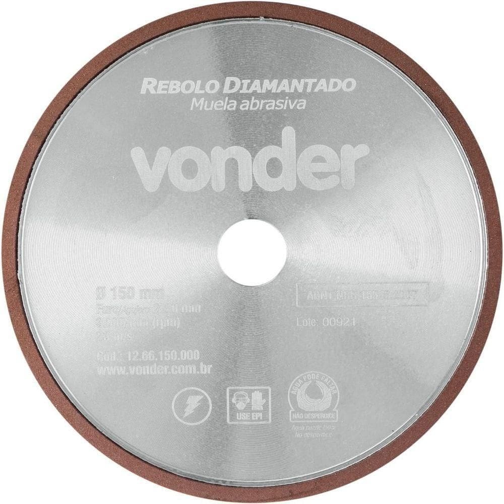 Rebolo Diamantado Para Af.serras 150mm Vonder