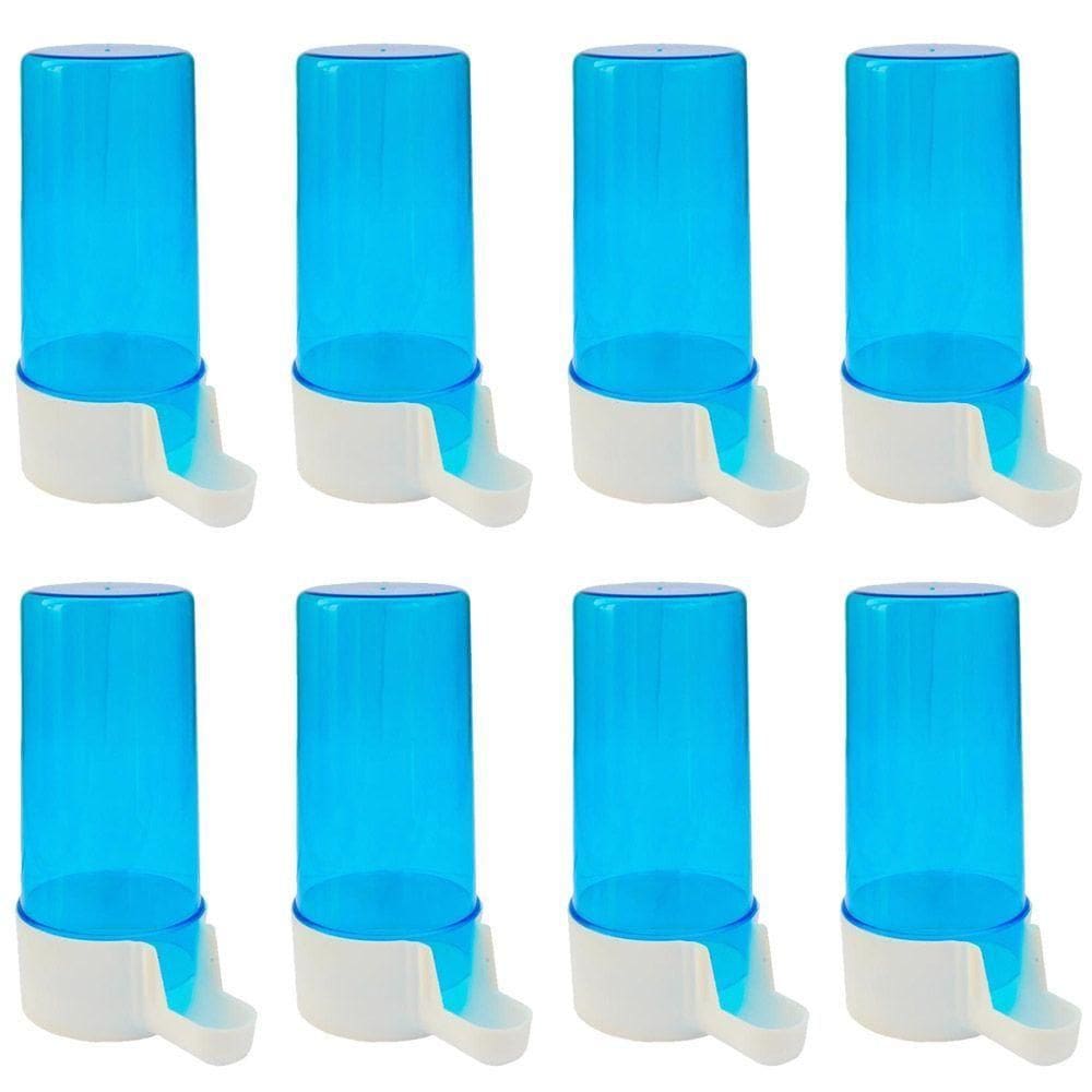 Bebedouro Italiano M Malha Fina Azul 200ml Kit 8 Unid