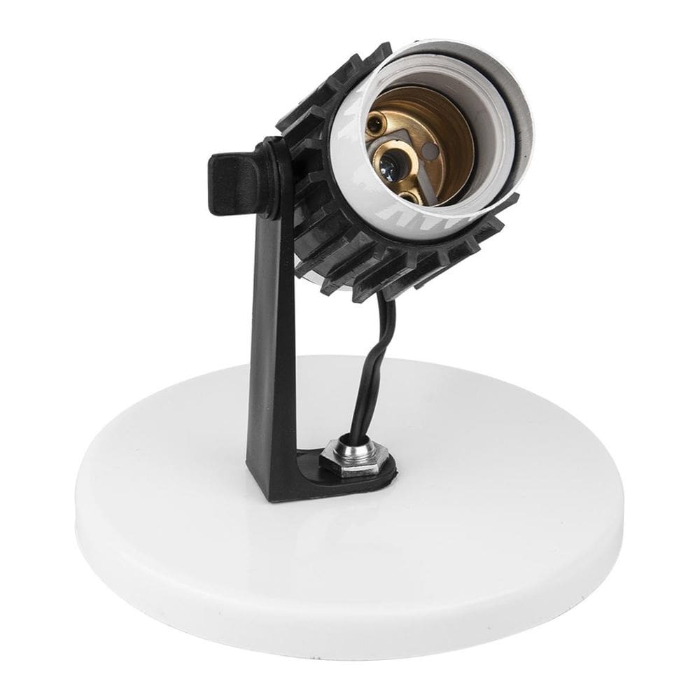 Spot Sobrepor Alumínio Para 1 Lâmpada 60W E27 Enerlux