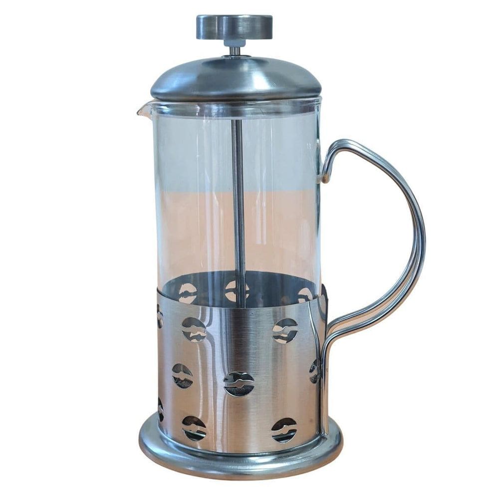 Cafeteira Prensa Francesa Em Vidro e Inox 350 ml - TOP RIO