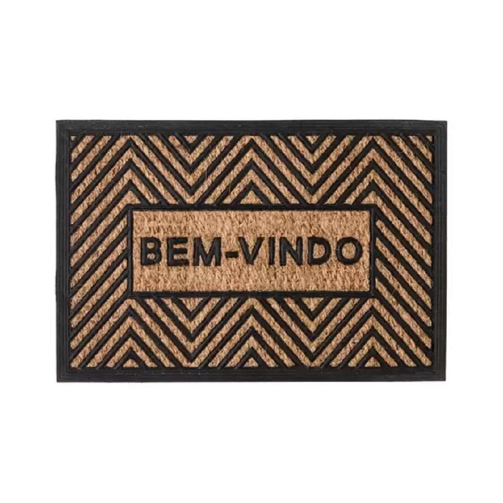 Capacho Fibra De Coco Texas 40x60cm - Corttex