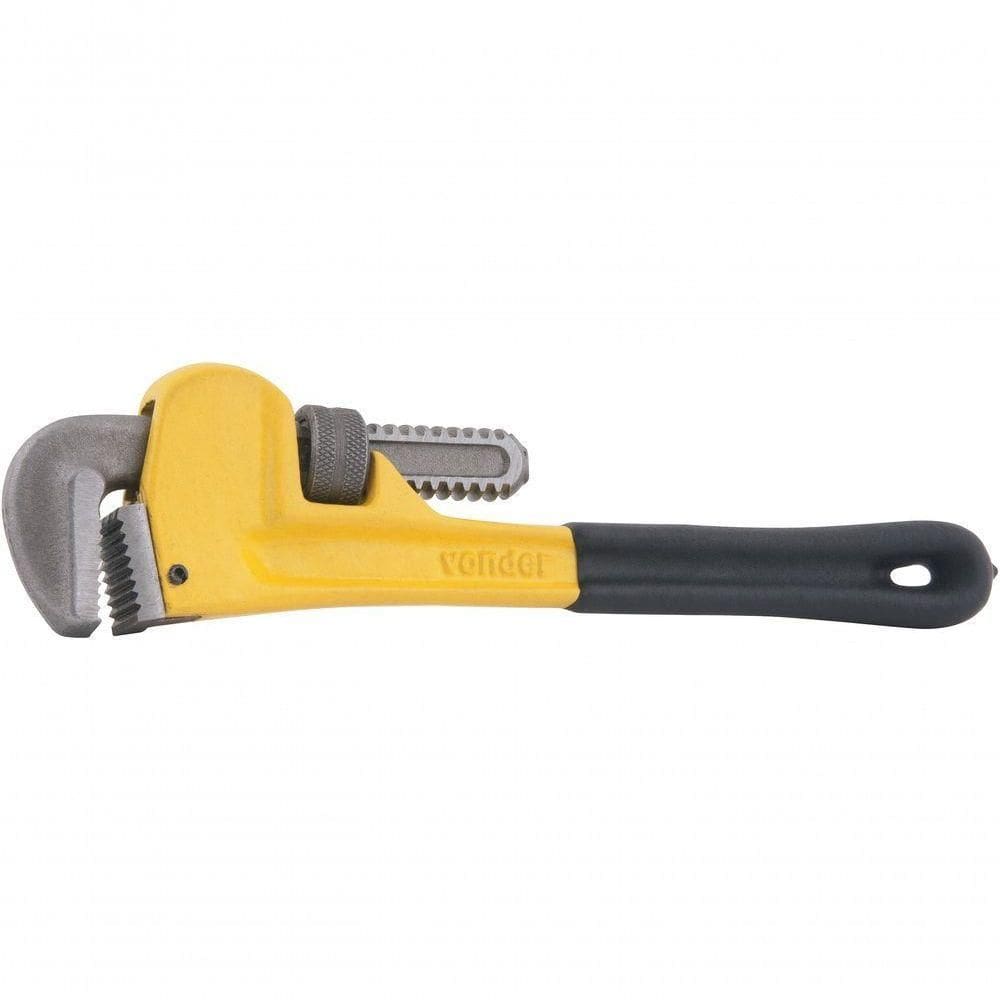 Chave Grifo Para Cano 12 Americana Aço Forjado Cabo Emborra