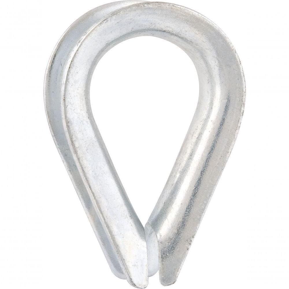Anilha Para Cabo Aço 1-8” Leve Galv Com 2 Pç Cart Vonder