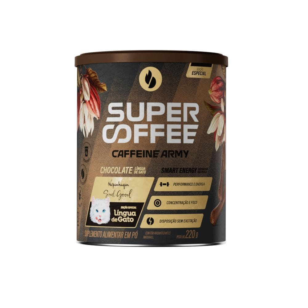 Super Coffee Chocolate Língua de Gato 220g