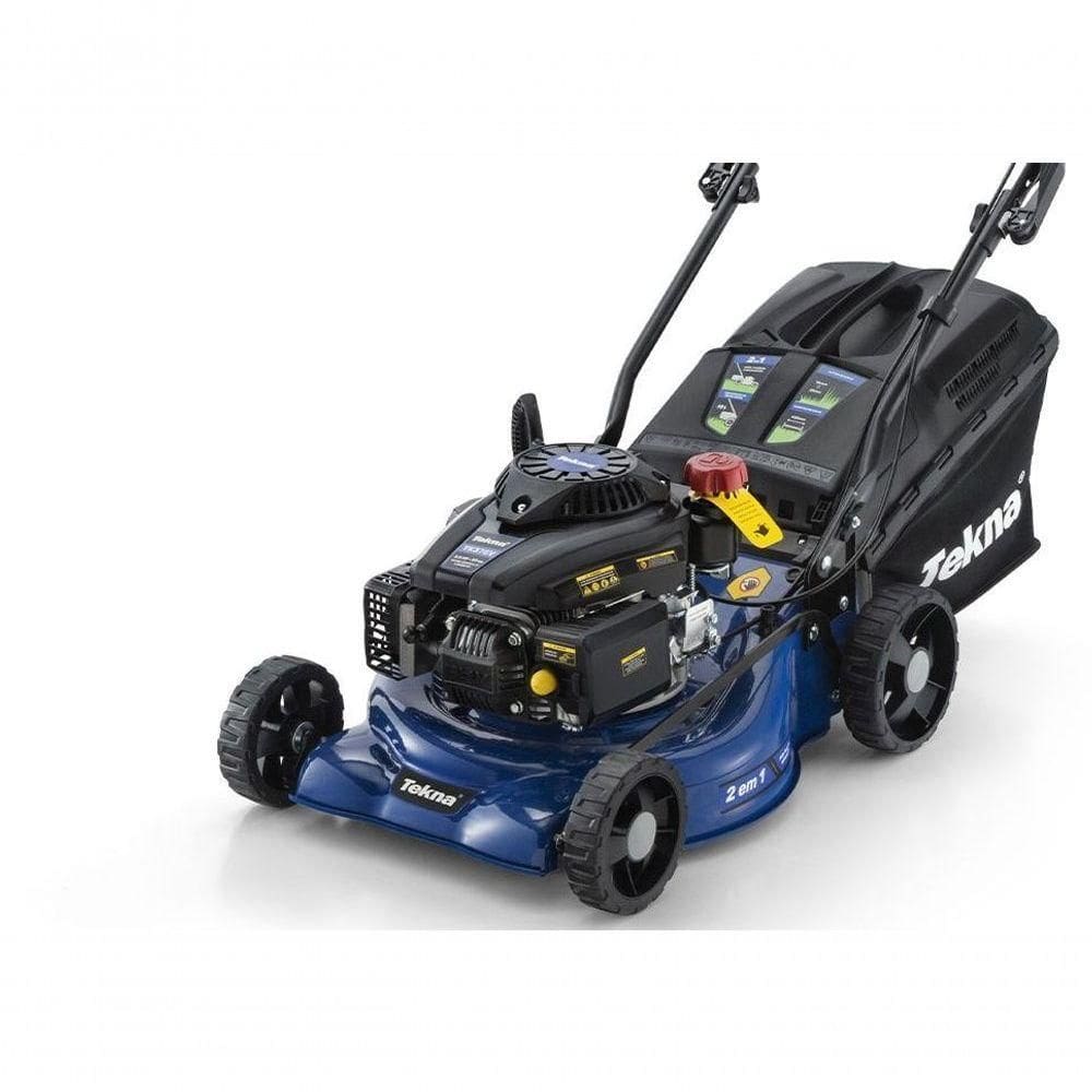 Cortador De Grama Gasolina T430grr37 Com Coletor De 40l Tekna