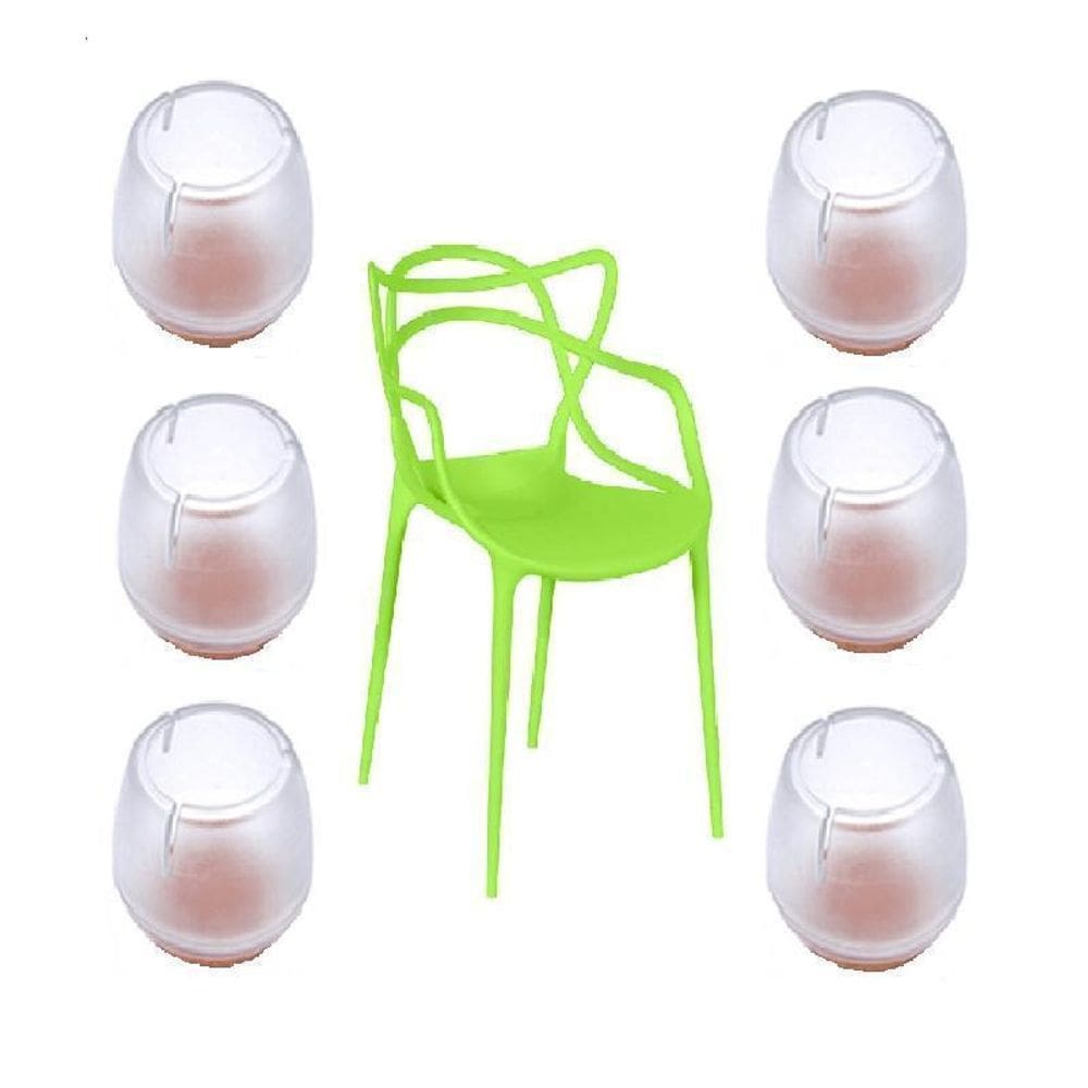 Kit 8 Sapata De Silicone Semirrígido Pé Cadeira Mesa 12-16Mm