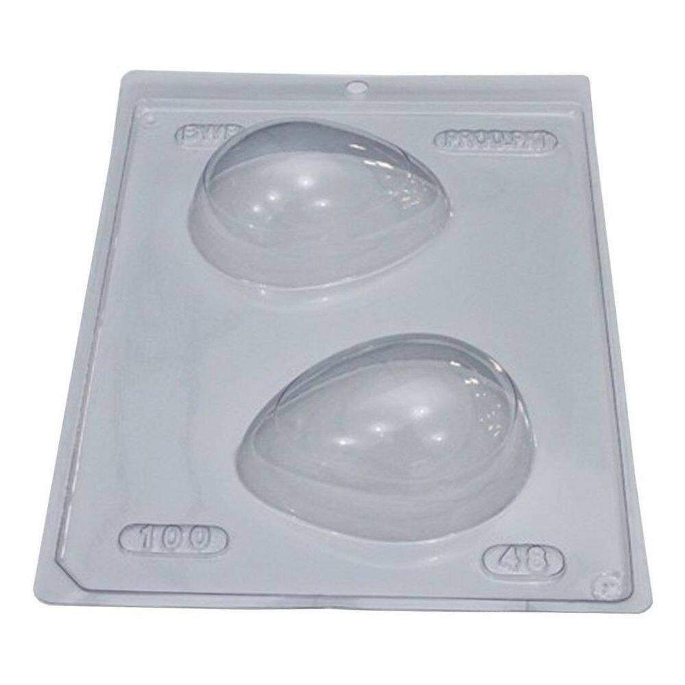Forma Silicone Ovo Liso 100g Porto Formas