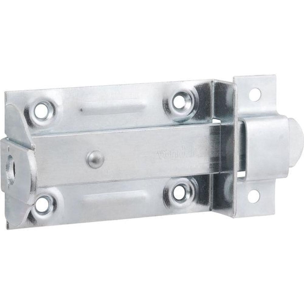 Fecho Chato Porta Cadeado 3” Aço Carb Zinc 12 Peças Vonder