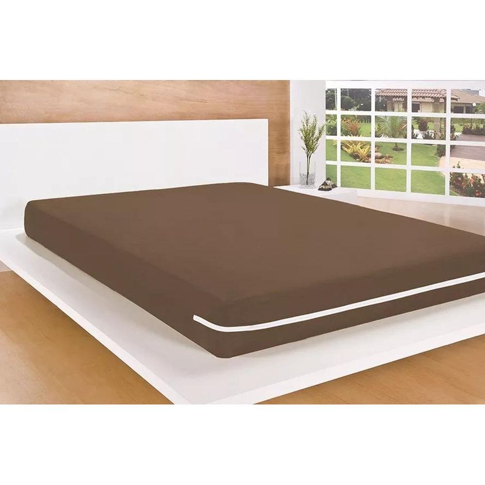 Capa de Colchão Solteiro em Malha - 100% Poliéster