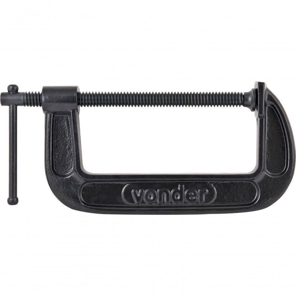 Grampo Tipo C 3” Ferro Nodular - Vonder Plus