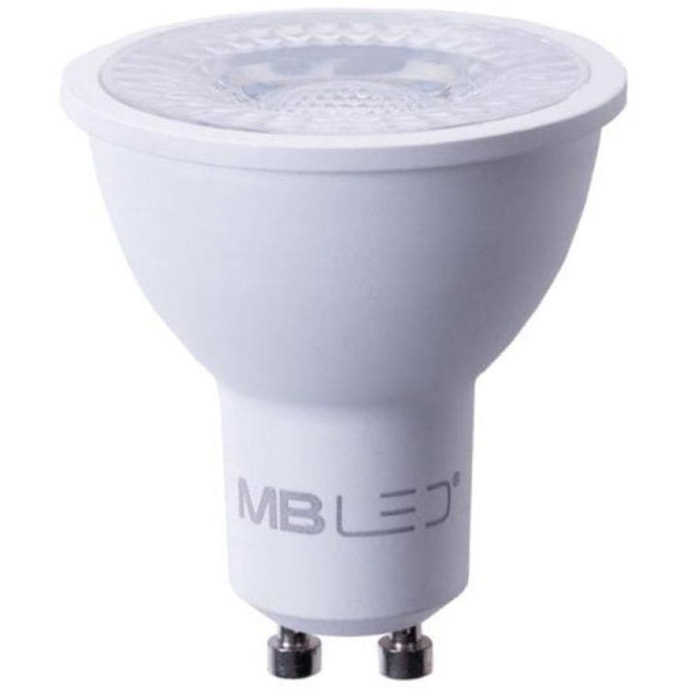 Kit 8 Lampada Led 6W Dicroica Mr16 3000K Branco Quente Lup06