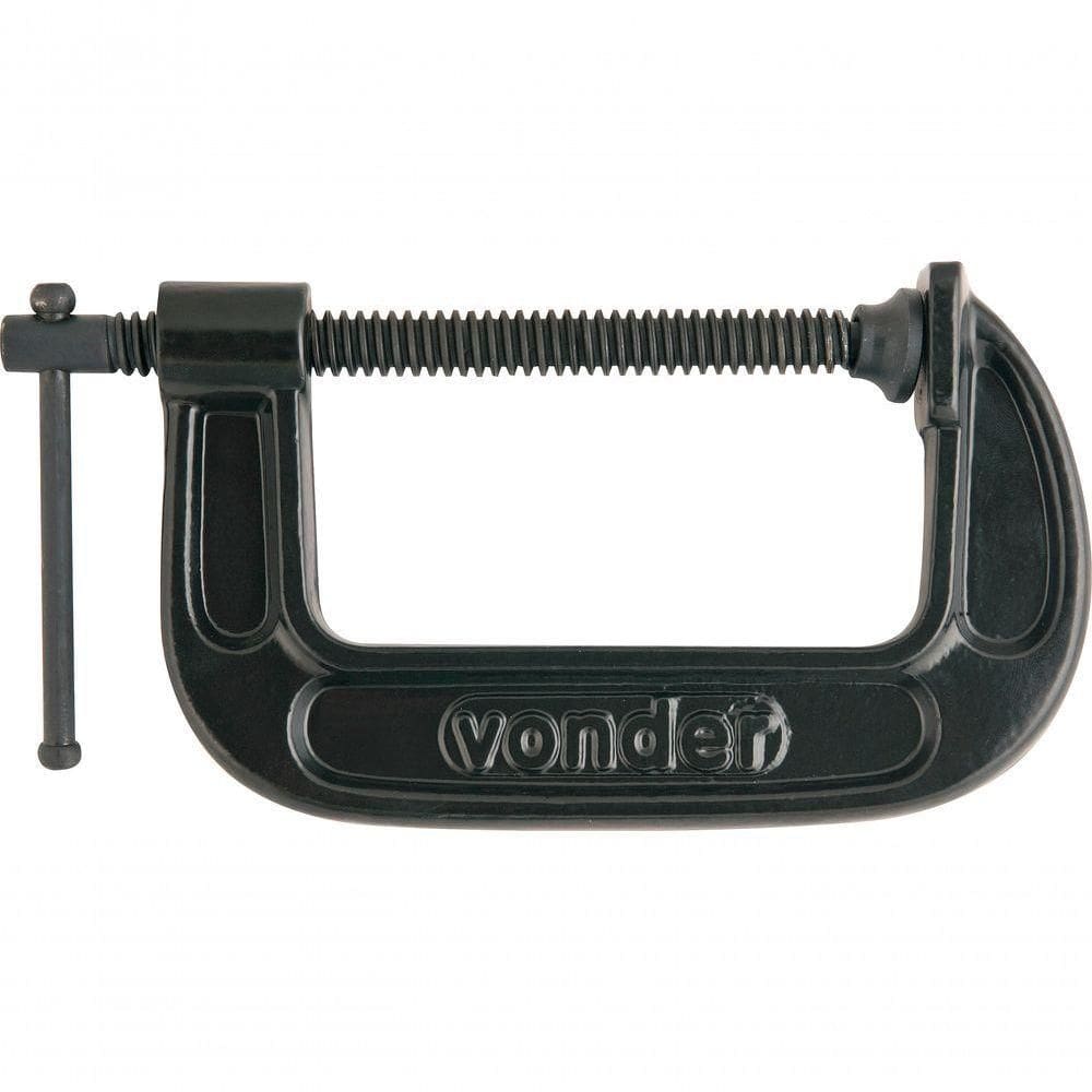 Grampo Tipo C 4 Ferro Nodular - Vonder Plus