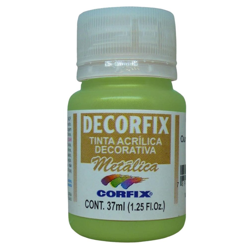 Tinta Decorfix Metalica 398 Verde 37Ml