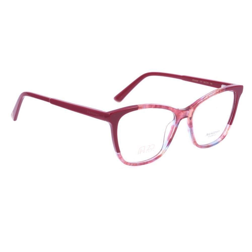 Óculos Armação Ana Hickmann Ah60024 C01 Vinho Mesclado