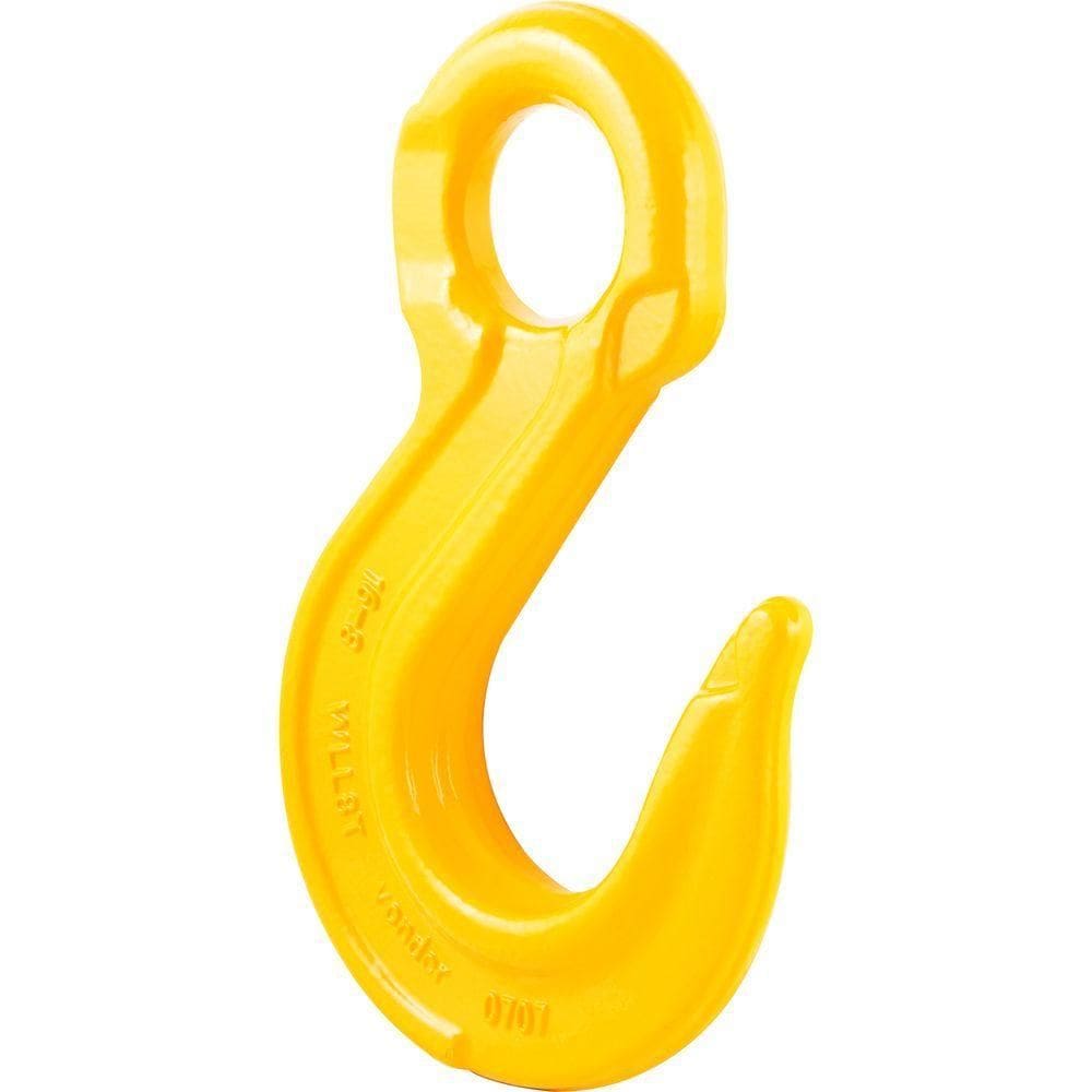 Gancho De Aço Com Olhal 8,0 Ton S- Trava Grau 8 Plus Vonder