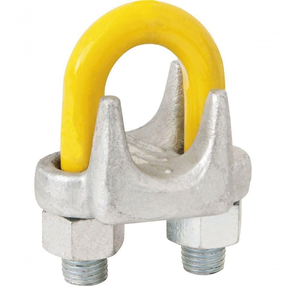 Clips Para Cabo De Aço 3-8 Pesado Galvanizado - Vonder Plus