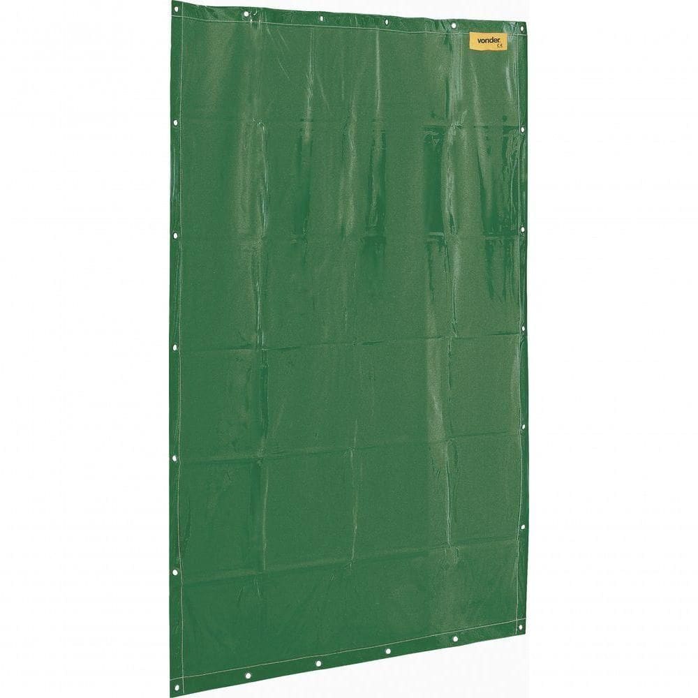 Cortina Para Solda 1,22x1,78 Verde Sem Suporte Vonder