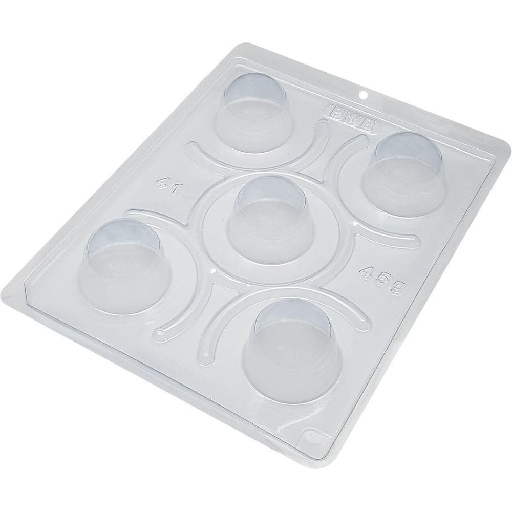 Kit 4 Forma De Chocolate Bwb Trufa Pequena Especial 45Gr