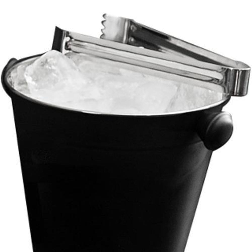 Balde Para Gelo Em Aço Inox 1,25L D14Xa13,5Cm