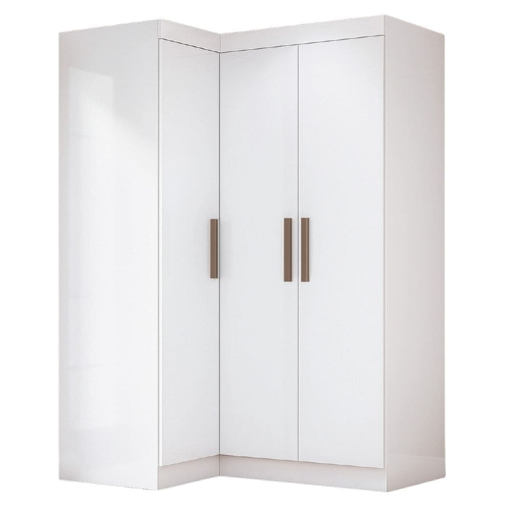 Guarda Roupas Modulado de Canto Madrid com 3 Portas Maxel